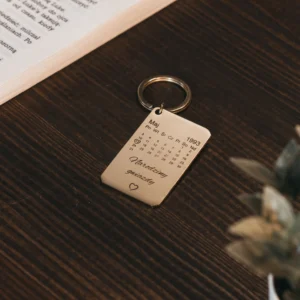 Brelok presonalizowany kalendarz